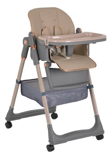 Moni Lindo Beige Kinderstoel incl. Accessoires, Kinderen en Baby's, Kinderstoelen, Verzenden, Nieuw, Inklapstoel