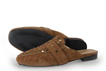 Babouche Muiltjes in maat 37 Bruin, Bruin, Verzenden, Overige typen, Zo goed als nieuw