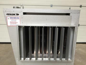 40 Kw MARK gasheater (3271) voorzien van centrifugaal ventil, Doe-het-zelf en Verbouw, Ophalen of Verzenden, Gebruikt, 800 watt of meer