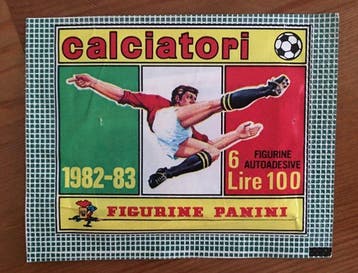 Panini Bustina Sigillata Calciatori Panini 1982-83 -, Nieuw