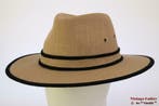 Outdoor gleufhoed Hawkins beige linnen 58, 59, 60 & 61 nieuw, Ophalen of Verzenden, Nieuw, Hawkins, Hoed