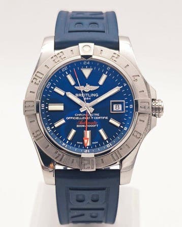Breitling - Breitling - Avenger II GMT Blue Dial - A32390, Sieraden, Tassen en Uiterlijk, Horloges | Heren, Nieuw