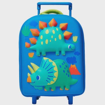 Kinder Koffer met 3D Dinosaurus en Trolleyfunctie - Schoolta, Verzenden, Nieuw