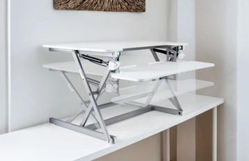 2dekans | Vantage Flexdesk PC Werkplaats – Zit/Sta Bureau, Ophalen of Verzenden, Zo goed als nieuw