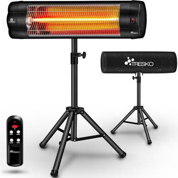 Terrasverwarmer - Infrarood Verwarming - Elektrisch - Heater, Verzenden, Zo goed als nieuw