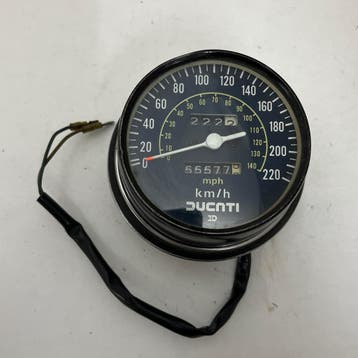 Ducati Mike hailwood replica Darmah 900 ss Speedometer km..., Ophalen of Verzenden, Gebruikt