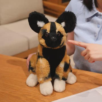 Zachte Knuffel Afrikaanse Hyena - Pluche Dier Speelgoed & De, Verzenden, Nieuw