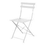 Bolero opklapbare terrasstoelen grijs (2 stuks), Zakelijke goederen, Horeca | Meubilair en Inrichting, Verzenden, Nieuw in verpakking
