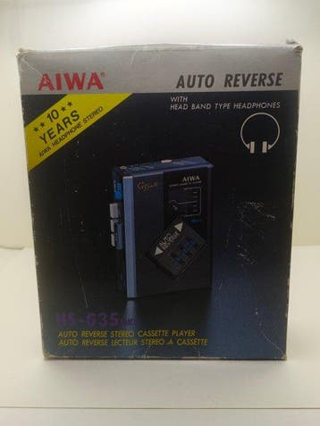 Aiwa - HS-G35MKIV Draagbare cassettespeler, Nieuw