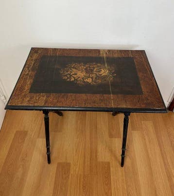 Napoleon III - Bijzettafel - Hout, marqueterie - 19e eeuw
