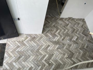 5,25 m2 7,5x30 tegels, getrommelde rand, mooie mix kleur, Ophalen, Keramiek, Nieuw, 20 tot 40 cm