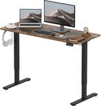 Zit sta bureau - Elektrisch - Verstelbaar - 120x60 cm - Brui, Verzenden, Zo goed als nieuw