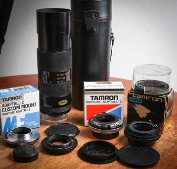 Tamron SP 3.5-4/70-210mm (Adaptall-2) + 4 Adaptateur: Canon, Nieuw