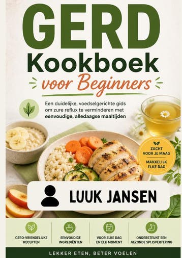Gerd Kookboek Voor Beginners | Luuk JANSEN | Nieuw, Ophalen of Verzenden, Nieuw, Luuk JANSEN