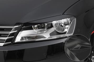 Koplampbeschermers carbon look voor VW Passat B7 SB142-C, Verzenden, Nieuw