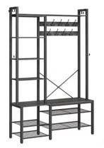 Kledingrek met Kapstok en Legplanken – Industrieel Design, Verzenden, Nieuw