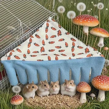 Wasbare Kleine Huisdiertent - Comfortabele Hangmat met Worte, Verzenden, Nieuw