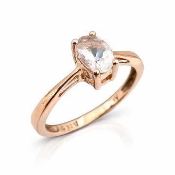 Zonder minimumprijs - Harry Ivens - Ring Zilver - morganiet, Sieraden, Tassen en Uiterlijk, Nieuw