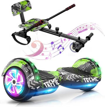 Hoverboard met Zitje Groen | Retourdeal 35% Korting, Ophalen of Verzenden, Zo goed als nieuw