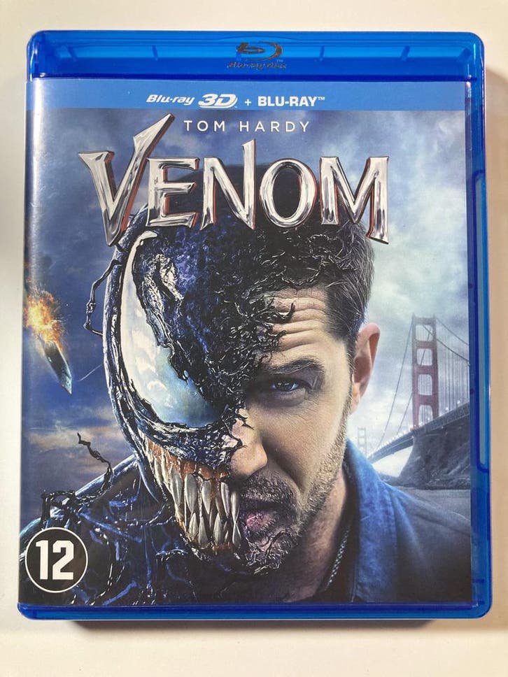 VENOM (3D + 2D) (BLURAY), Cd's en Dvd's, Blu-ray, Gebruikt, Verzenden