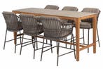4 Seasons Outdoor Capalbio barset terre met Liam tafel |, Ophalen of Verzenden, Nieuw