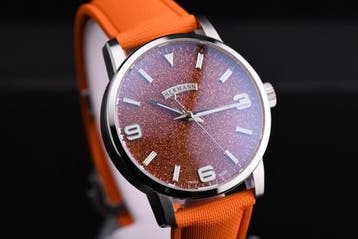 Hermann Stellar - Automatic Swiss Made - Aventurine, Nieuw