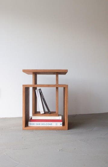 Edoardo Lietti Studio - Bijzettafel - Cubo - Natural - Hout