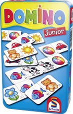 Domino Junior in tin box pocketeditie | Schmidt -, Verzenden, Nieuw