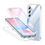 Samsung Galaxy A55 (5G) Full Body 360° Hoesje - Transparant, Verzenden, Nieuw