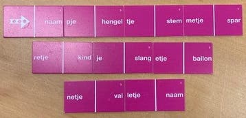 Taaldomino Woord verkleinen Roze 5, Boeken, Verzenden, Nieuw