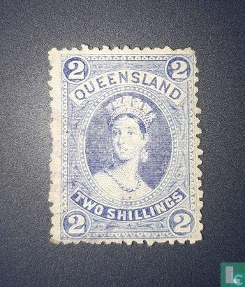 Queensland - Koningin Victoria - 1882, Postzegels en Munten, Postzegels | Oceanië, Verzenden, Gestempeld