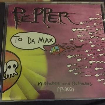 cd - Pepper - To Da Max - Mistakes And Outtakes 1997-2004, Verzenden, Zo goed als nieuw