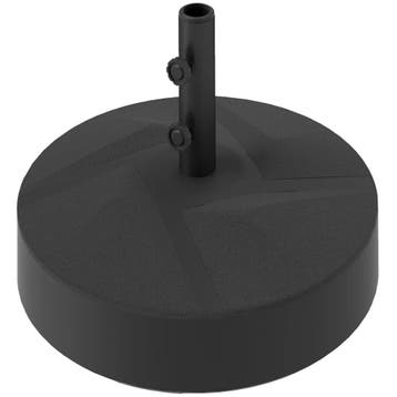 TRUUSK Parasolvoet tot 30 kg - Vulbaar - Ronde parasolhouder, Verzenden