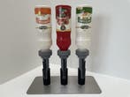 3 Oliehoorn Sausdispensers | 900 ML HorecaTraders, Verzenden, Nieuw in verpakking