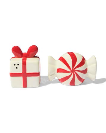 HEMA Peper- en zoutmolen 11.5x10x9.3cm keramiek snoep-cadeau, Verzenden, Nieuw
