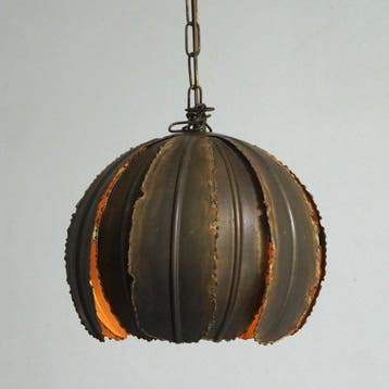 Svend Aage Holm Sørensen - Lamp - Koper - Gepatineerde lamp, Antiek en Kunst