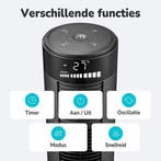 2dekans | Bloomfold Toren Ventilator - 38 inches - Zwart -, Ophalen of Verzenden, Zo goed als nieuw