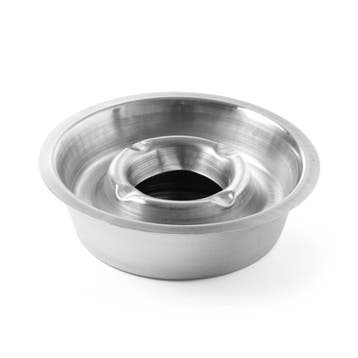 Terras Asbak | RVS | Ø140x40(h)mm HENDI, Verzenden, Nieuw in verpakking