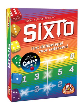Boosterbox dobbelspel Sixto strateg van €14,99 voor €7,49, Ophalen of Verzenden, Nieuw