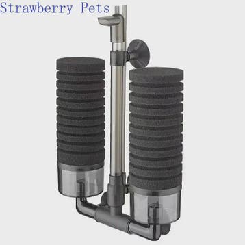 Biologisch Aquarium Filter met Dubbele Schuimunitair en Luch, Verzenden, Nieuw