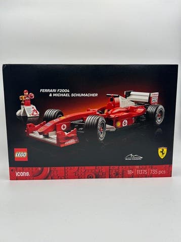 Lego Set - 11375 - Icons - Ferrari F2004 & Michael, Nieuw