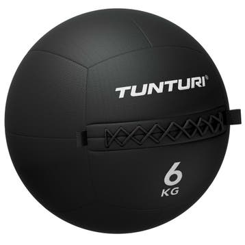 Tunturi Platinum Wall Ball - 6kg - Zwart, Verzenden, Nieuw