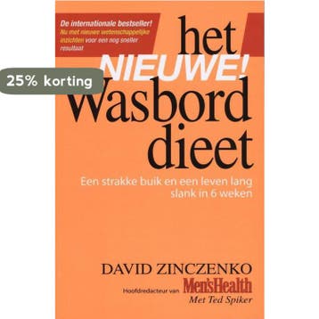 Het nieuwe wasborddieet 9789400500785 David Zinczenko, Verzenden, Gelezen, David Zinczenko