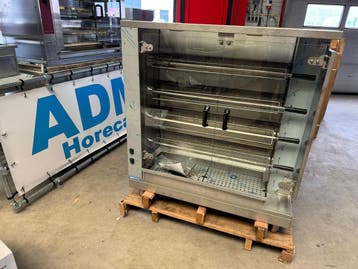 Nieuwe Kipgrill met 4 pits voor 20 kippen  Chicken grill, Zakelijke goederen, Ophalen of Verzenden, Nieuw in verpakking, Fornuis, Frituur en Grillen