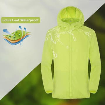 Unisex Waterdichte Outdoor Jas - Lichtgewicht Windjack met U, Verzenden, Nieuw