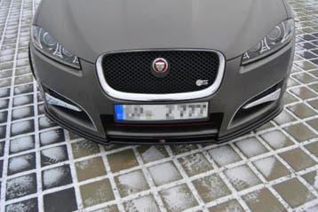 Voorspoiler Jaguar XF (X250) MK1 Sportbrake S-pack Glanzend, Ophalen of Verzenden, Nieuw