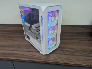 RGB Game PC Ryzen 7 5700X – RTX 3080 – 16gb – 1TB, Computers en Software, Desktop Pc's, Virtual Reality, 1TB M2.0 SSD nieuw, Blue-Monkey