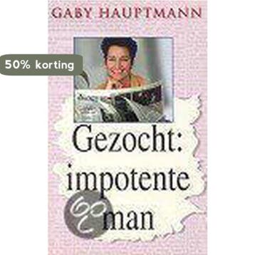 Gezocht: impotente man / Parel pockets - Gaby Hauptmann, Verzenden, Zo goed als nieuw, Gaby Hauptmann