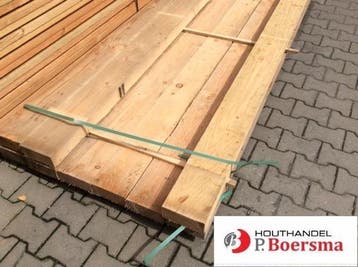 Douglas balken fijnbezaagd, 75x175 lengte 600cm., Nieuw, Balk, Overige houtsoorten, 50 mm of meer