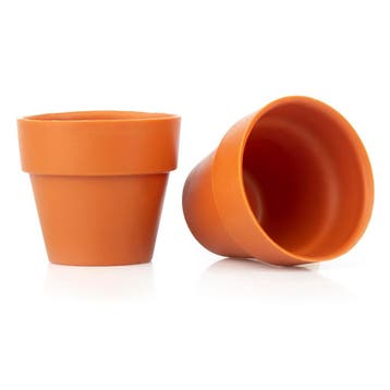 Dobla Chocoladedecoratie Bloempot Large 28st., Verzenden, Nieuw